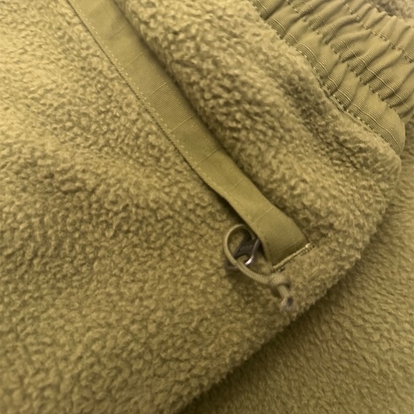 The North Face Ripstop Denali Pant Men's Green Fleece Jogger Pants Small NWT - Picture 8 of 10